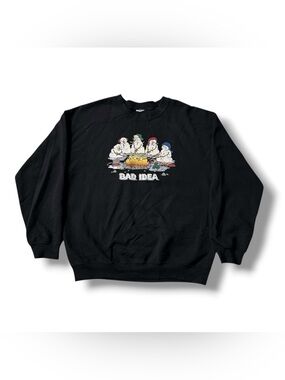 Men’s Unknown Brand Bad Idea Snowmen Sweatshirt